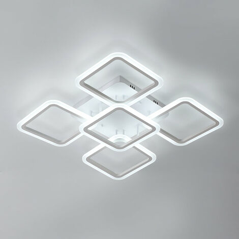 BRILLIANT Lampe Buffi LED Deckenaufbau-Paneel 30x30cm weiß 1x 18W LED  integriert, (1800lm, 2700K) Warmweißes Licht (2700K)