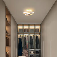 Moderne LED Deckenleuchte, 18W LED Deckenlampe, Spiral Line