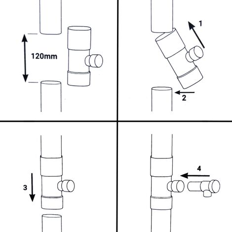 Colector De Agua De Lluvia Para Bajante 75-100mm - Incluye Manguera 50cm, Filtro Y Accesorios, Ideal Para Tejados Hasta 80m²