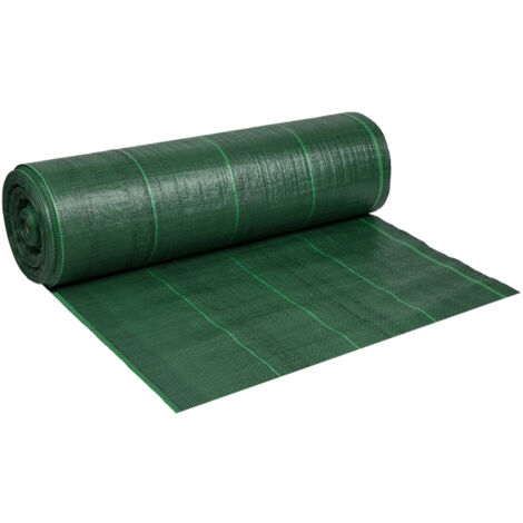 GT GARDEN Geotessile Anti-Erbacce 50 G/m² - Rotolo 1,10 X 10 Metri, Tessuto Per Pacciamatura, Controllo Infestanti, Traspirante E Resistente