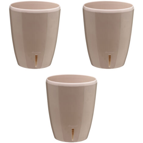 Ecopots Bruges 55+ Vaso Da Fiori Con Riserva D'acqua - L 55,3 Cm X P 16 5 Cm X A 17 5 Cm Grigio Scuro Per Interni Ed Esterni 95968593