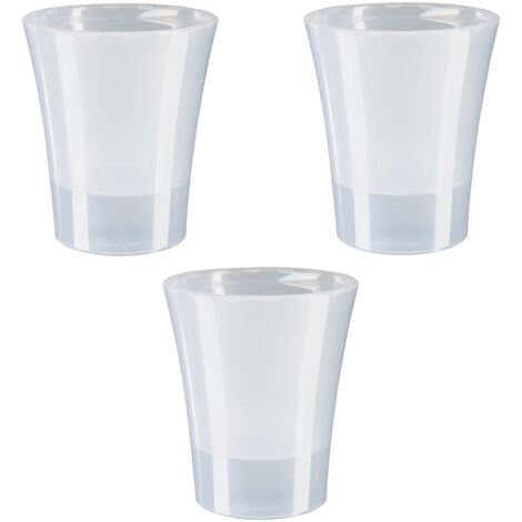 Set Di 10 Vasi Per Orchidee Trasparenti – Geli – Diametro 12 Cm, Capacità 0,7 Litri - 4