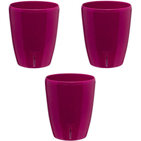 Vaso CAPRI 38X38 H30 con riserva d'acqua - TERA | Leroy Merlin