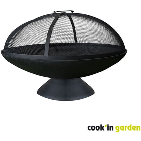 GartenBrenner mit Glocke Junto GusseisenCook in Garden