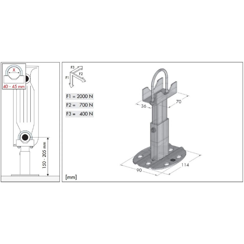 4 Pièces Antidérapante Cale de Porte au Sol avec Hauteur Réglable, cale 4 Pièces Antidérapante Cale de Porte au Sol avec Hauteur Réglable, cale