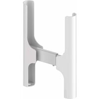 Pied universel pour radiateurs tubulaires 3 à 4 colonnes – Capacité 200 Kg – Acier peint blanc RAL 9016 – Hauteur 100 mm – MB