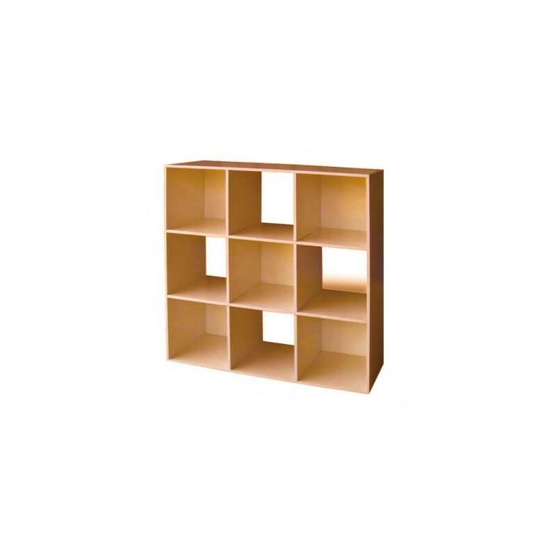 Libreria Cubo Ninebox Bianca 9 Caselle