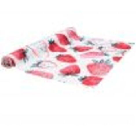 Runner 40x140 cm rosso linea Fragole
