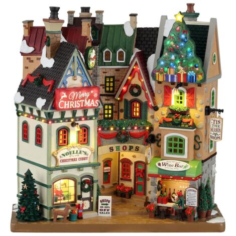 Lemax Tis The Season Shops 15804 villaggio di natale
