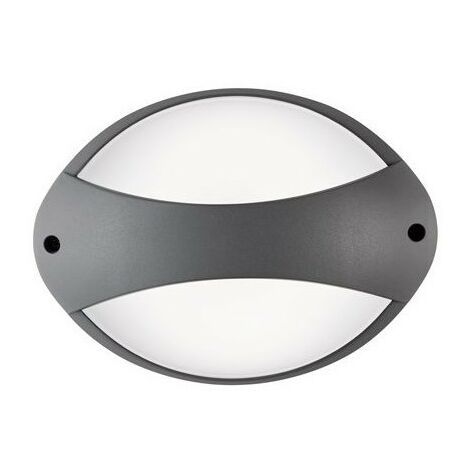 Plafoniera Fascia Linea Cocoon 7W Led 4000k Grafite (1/2)