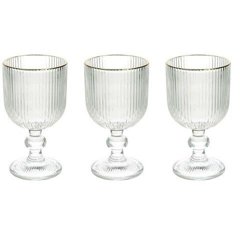 Set 3 Calici  Linea Eclipse Vetro Trasparente (1/3)