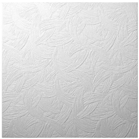 GLOUPIE Pannelli Decorativi Effetto 3D Per Parete E Soffitto In Polistirolo Estruso 50 x 50 cm 8 Pezzi Per 2 MQ Fantasia Zagreb