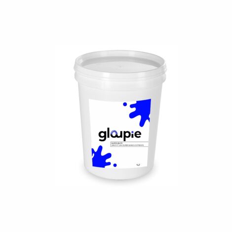 GLOUPIE SUPER WHITE Pittura Lavabile Acrilica Super Coprente Per Pareti Interne Ed Esterne, 1 Litro, Bianco, Made In Italy (1/4)
