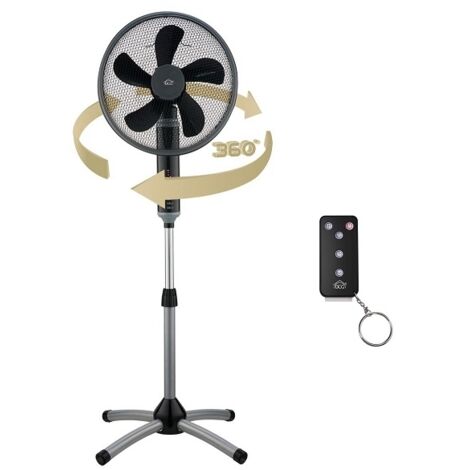Ventilatore A Piantana Con Oscillazione Di 360 Gradi A 3 Velocità Potenza 55 W (1/7)
