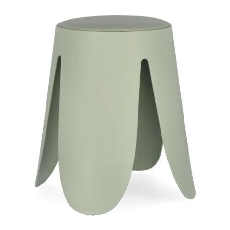 Sgabello Imogen Tiffany in Semilpelle e Plastica (1/5)