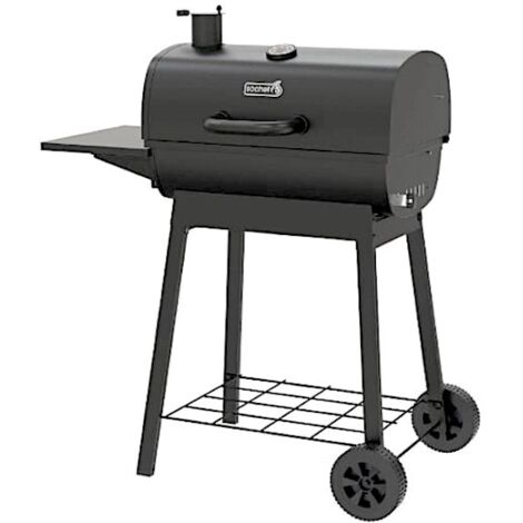 BARBECUE Willy 57 a carbone a Barile con affumicatore Area di cottura 57x39cm