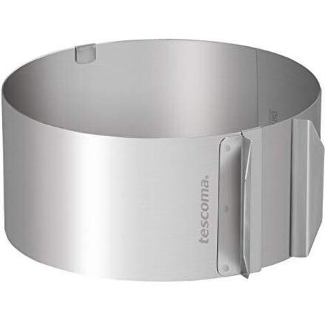Tescoma 623380 Delicia Anello Regolabile per Torte Tonde, Diametro 16-30 cm (1/4)