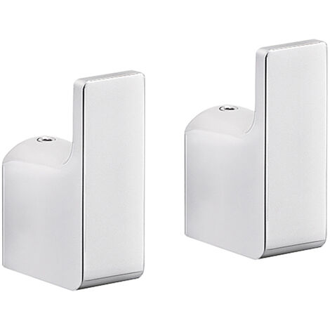 Appendiabiti a muro GEDY linea Outline set 2 ganci Cromato