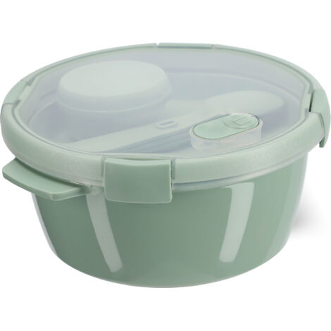 Porta pranzo curver smart to go eco rotondo colore verde