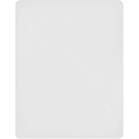 KLULK Lenzuolo Sotto Con Angoli Elasticizzati Matrimoniale 100% Cotone Bianco 175 X 200 + 27 Cm Made In Italy (1/5)