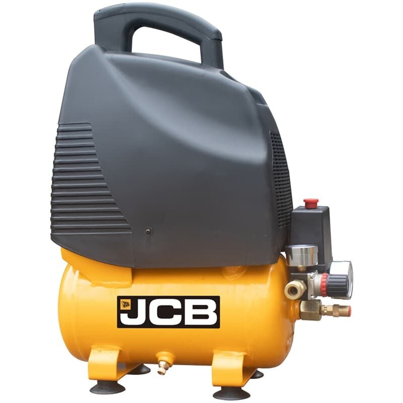 JCB Druckluft Kompressor AC6 Ölfrei 8 bar 6 Liter 161l/min kompakt und  handlich