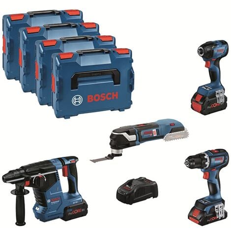 Bosch 18 Volt Profiset GSR 18 V-90 C, GDR 18 V-210 C, GBH 18 V-24 C, GOP 18 V-28