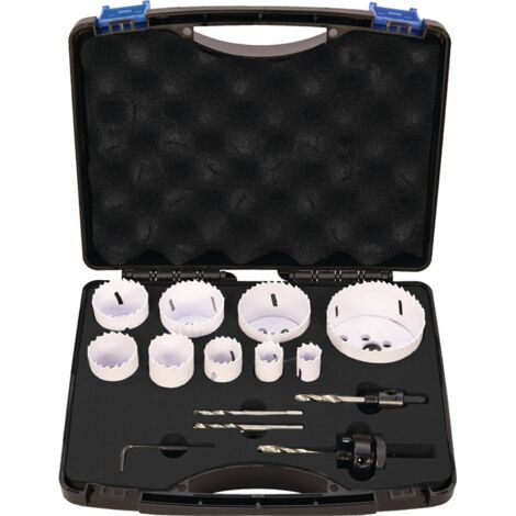 Lochsägensatz 13-teilig 19-68 mm Schnitttiefe 38 mm Bi-Metall