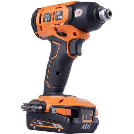 AEG 18V Akku-Schlagschrauber BSS18C2 210Nm Akkuschrauber Schrauber ohne ...