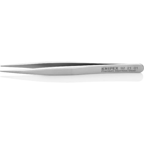 KNIPEX 92 21 01 Präzisionspinzette Glatt 120 mm