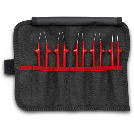 KNIPEX 92 00 04 Universalpinzetten-Set isoliert 5-teilig 90 mm