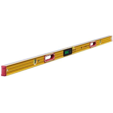 Stabila Elektronik-Wasserwaage TECH 196 Electronic IP 65, Magnetisch, mit Tasche, Ausführung: 183 cm Magnetisch