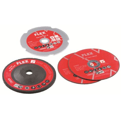 FLEX Akku Winkelschleifer LBE 76 12-EC - 235mm Kompakt Mit 76mm Scheibe