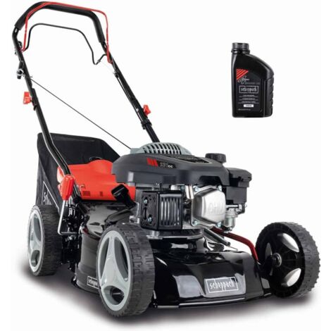 Scheppach Benzin Rasenmäher RM420A 3,3PS 5in1 mit Antrieb Breite 42cm 0,6 L Öl