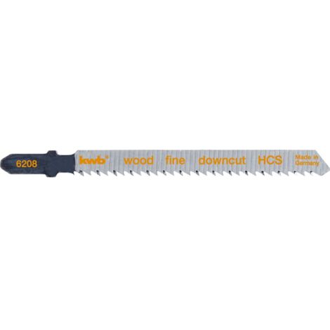 KWB 25x Stichsägeblatt T 101 BR für Weichholz, Sperrholz, Zubehör Stichsäge