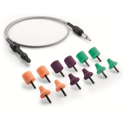 Flex Flexible Welle FS 140 C Set im Karton, mit 12 Schwämme für PXE 80 10.8-EC 12-EC (1/5)