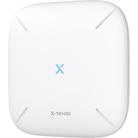 X Sense Smart Home Basisstation – Kompaktes Design, erfordert 2,4 GHz WLAN, mit 2 in 1 Taste für