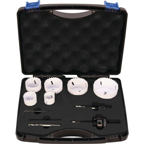Promat Lochsägensatz 10-teilig 22-68 mm Schnitttiefe 38 mm Bi-Metall