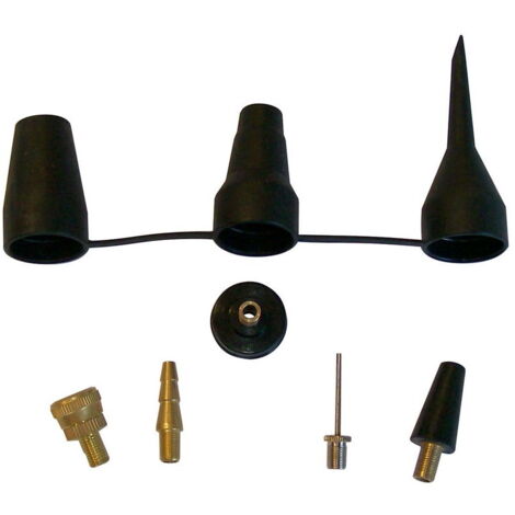 Güde Druckluft Adapter-Set 8-tlg. 1/4" Schnellkupplung Nippel Verbinder Set (1/2)