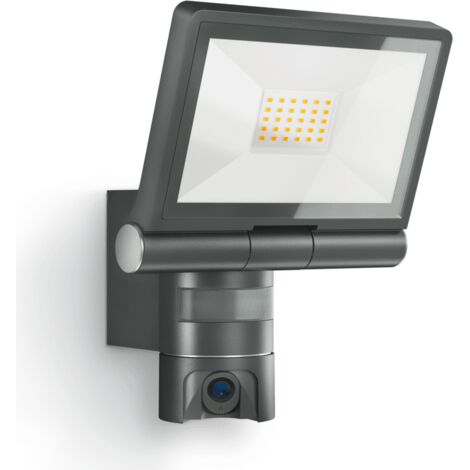 Steinel XLED CAM1 ANT 110081089 LED-Außenstrahler mit Bewegungsmelder EEK: E (A - G) 21 W Leuchtfarb