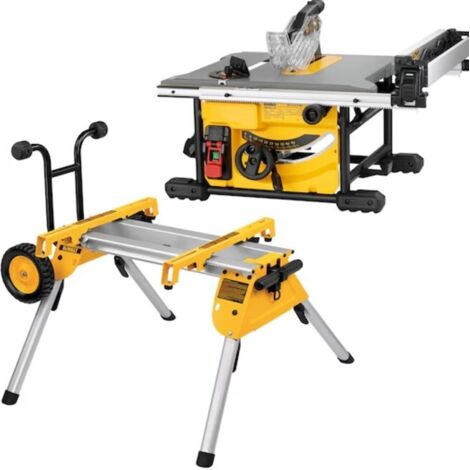 DeWalt Tischkreissäge 210 mm mit Untergestell