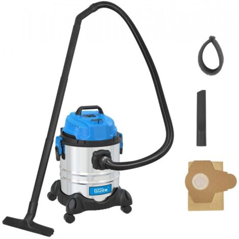 Güde Nass-Trockensauger GNTS 20L 1200 W 180 mbar 20 L Edelstahlbehälter (1/5)