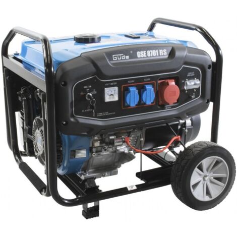 Güde Benzin Stromerzeuger GSE 8701 RS 4-Takt 7800 W 2x230 V 1x400 V AVR (1/5)