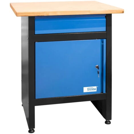 Güde Werkbank GW 1/1 S Eco Line Werktisch 1 Schublade 1 Tür 300kg (1/5)