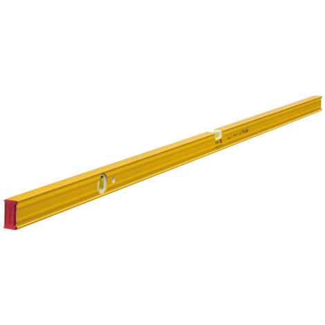 Stabila Wasserwaage Type 80 ASM Aluminium Richtwaage Messwerkzeug 30 - 200 cm, Ausführung: Type 80 ASM, 180 cm