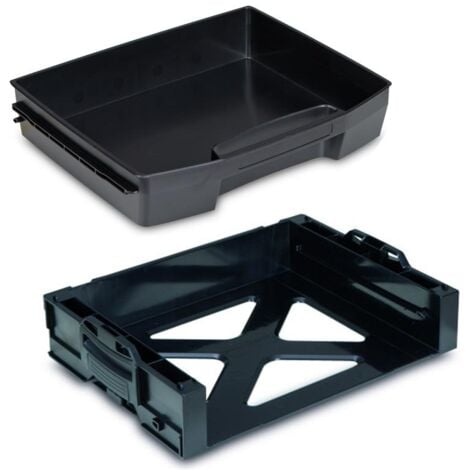 Sortimo Schublade LS-Tray 72 schwarz Industrial Line inkl. i-Rack aktiv