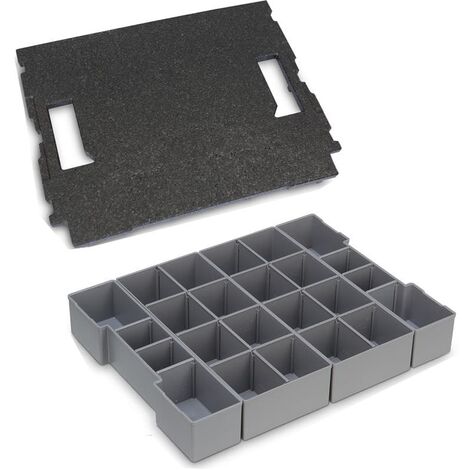 BOSCH SORTIMO Einlage Insetboxen-Set F3 & Deckelpolster für L-BOXX