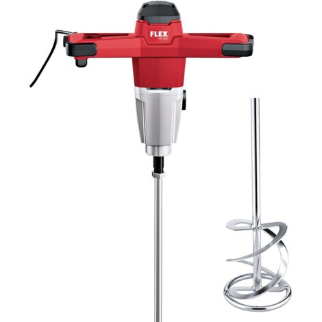 Flex Rührwerk MXE 1202 + HP2 140, 1200 Watt, 2-Gang-Rührer mit 3-Stufen Drehzahlschalter