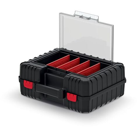 Kistenberg Maschinenkoffer Werkzeug Elektrowerkzeuge Schaumstoff inkl. Einlage, Version: KHV40S, 384 x 335 x 144