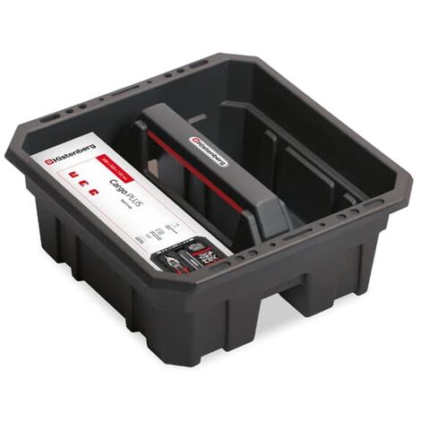 Kistenberg Werkzeugtrage Werkzeugbox Träger Koffer Tragekasten leer Cargo Plus, Version: KCA30S, 300 x 300 x 133