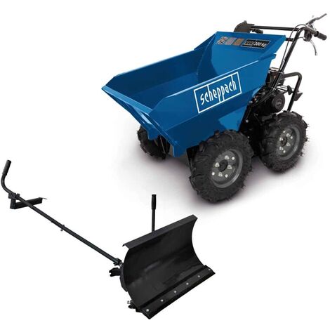 Scheppach Schneeschild 100x50cm Für Dumper DP3000 - Schneeschieber Für Motorschubkarren